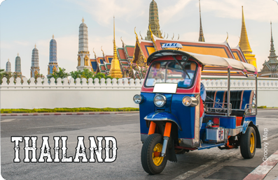 Tuk-Tuk at Grand Palace (20pcs/pack), 8859194813833