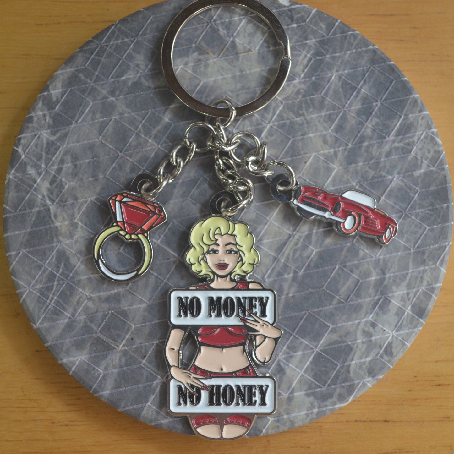 No Money No Honey Charm (1pcs)