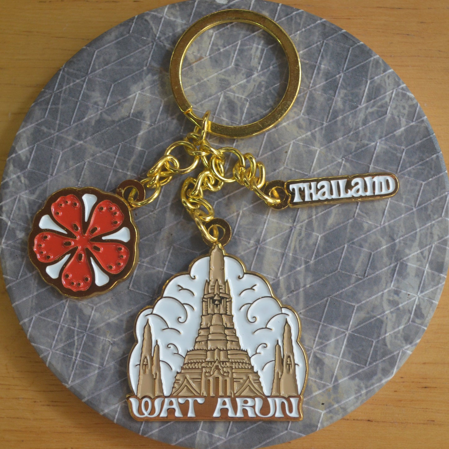 Wat Arun (Gold) Charm(1pcs)