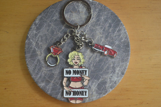 No Money No Honey Charm(1pcs)