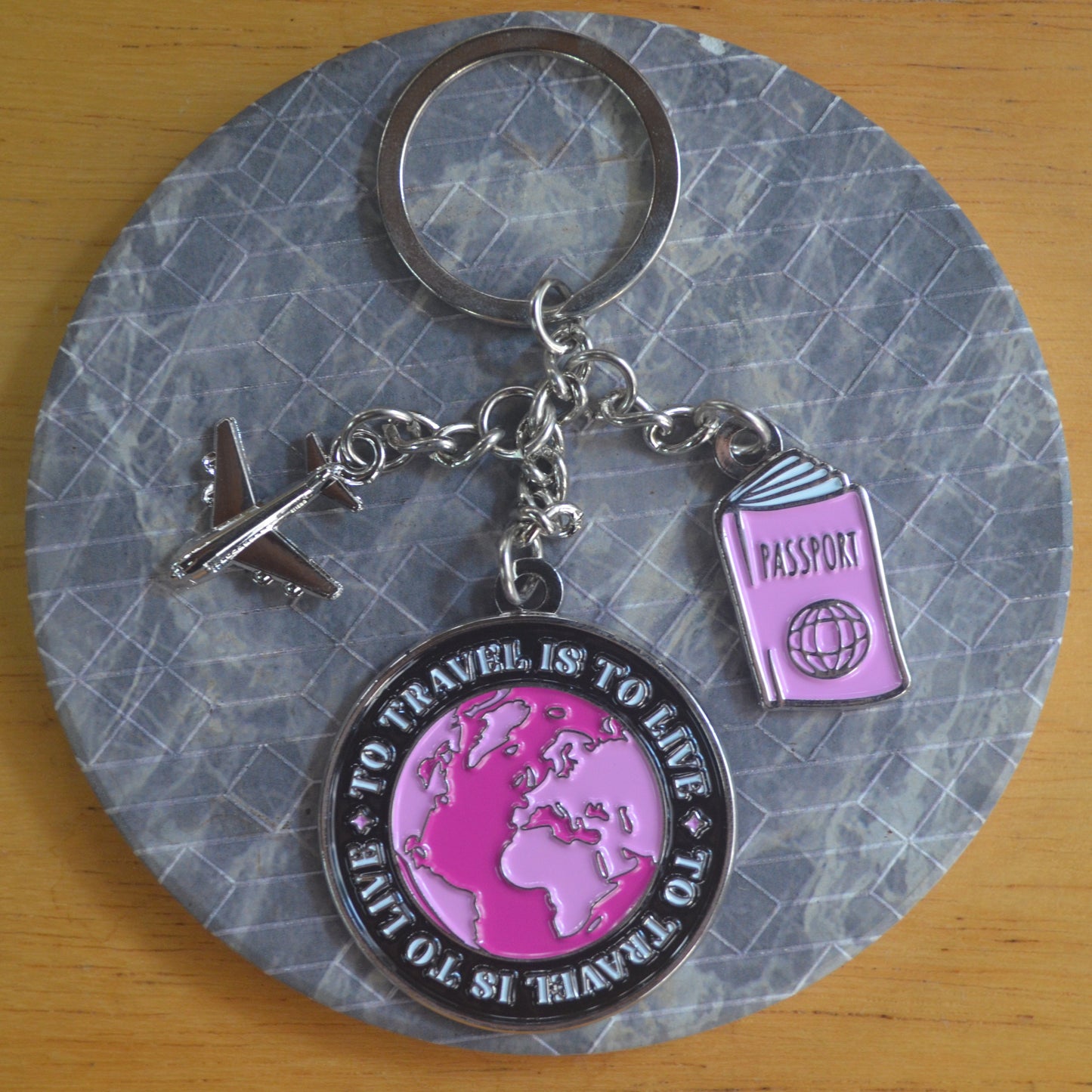 Pink Planet Charm(1pcs)