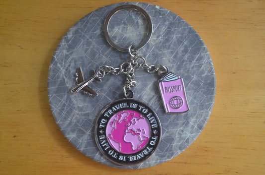 Pink Planet Charm(1pcs)